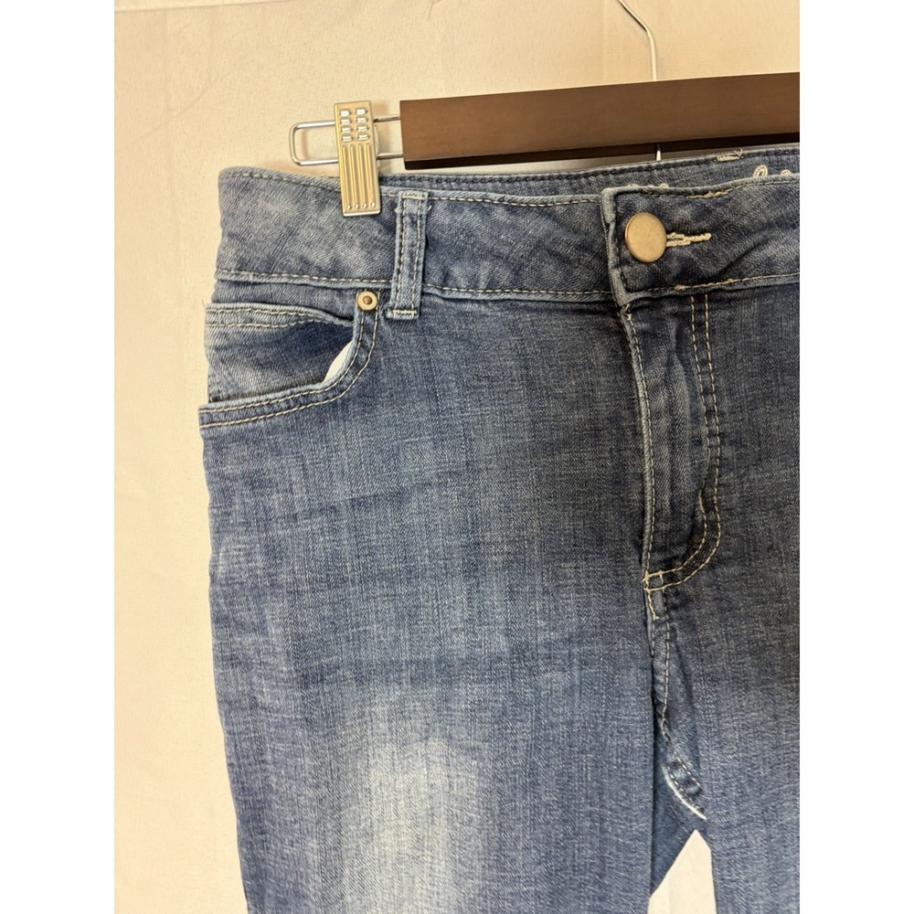Women's Wranglers Jeans Straight Leg Cowgirl Preppy 11x32 1009MWTMS Spandex - Picture 4 of 15